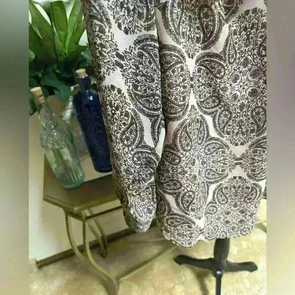 BELLE & SKYE RUFFLE COLD SHOULDER SHEER SLEEVE HALTER SUMMER BLOUSE SIZE 1X 💗 - Picture 5 of 10